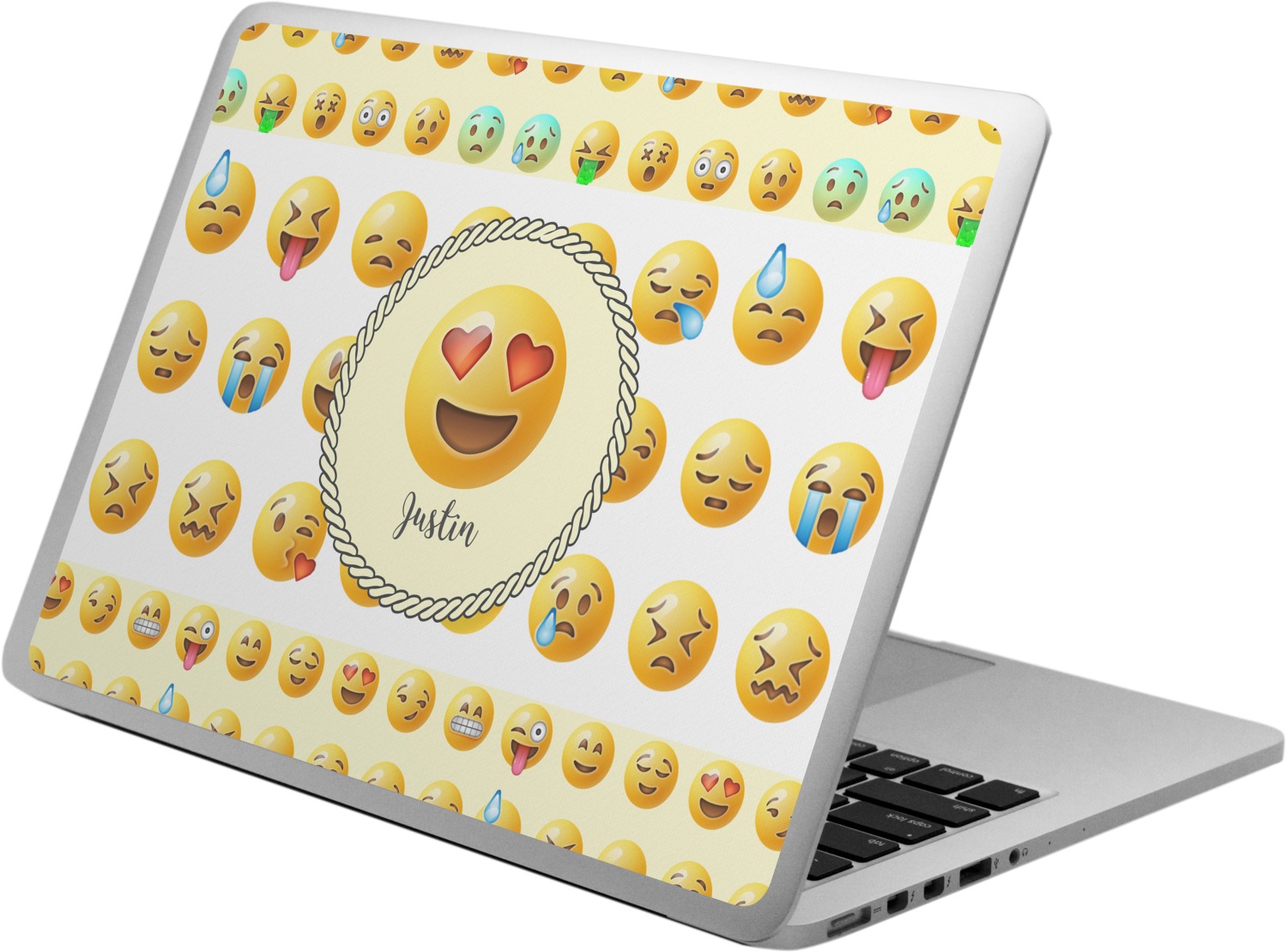 emoji laptop skin