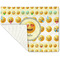 Emojis Linen Placemat - Folded Corner (single side)