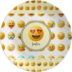 Emojis Melamine Plate (Personalized)