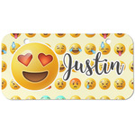 Emojis Mini/Bicycle License Plate (2 Holes) (Personalized)