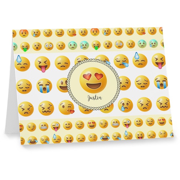 Custom Emojis Note cards (Personalized)