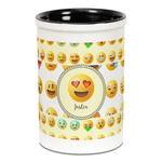 Emojis Ceramic Pencil Holders - Black