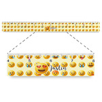 Emojis Plastic Ruler - 12" (Personalized)