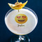 Emojis Printed Drink Topper - Large - In Context