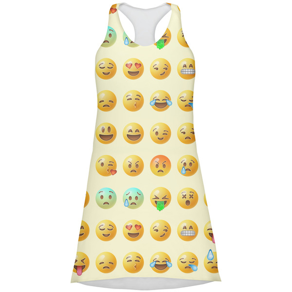 Custom Emojis Racerback Dress - Small