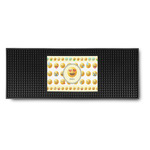 Emojis Rubber Bar Mat (Personalized)