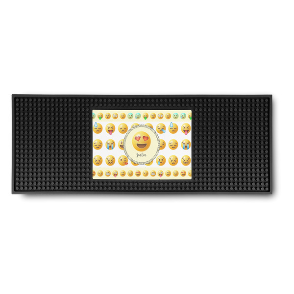 Custom Emojis Rubber Bar Mat (Personalized)