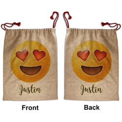 Emojis Santa Sack - Front & Back (Personalized)