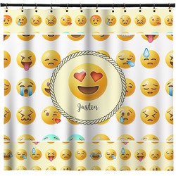 Emojis Shower Curtain - 71" x 74" (Personalized)
