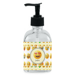 Emojis Glass Soap & Lotion Bottle - Single Bottle (Personalized)