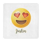 Emojis Standard Decorative Napkins (Personalized)