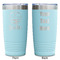 Emojis Teal Polar Camel Tumbler - 20oz -Double Sided - Approval