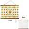 Emojis Wall Hanging Tapestry - Landscape - APPROVAL