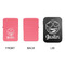 Emojis Windproof Lighters - Pink, Single Sided, w Lid - APPROVAL