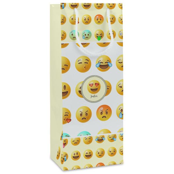 Custom Emojis Wine Gift Bags - Matte (Personalized)