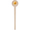 Emojis Wooden 4" Food Pick - Round - Single Pick