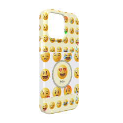 Emojis iPhone Case - Plastic - iPhone 13 Pro (Personalized)