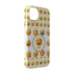 Emojis iPhone Case - Plastic - iPhone 14 (Personalized)