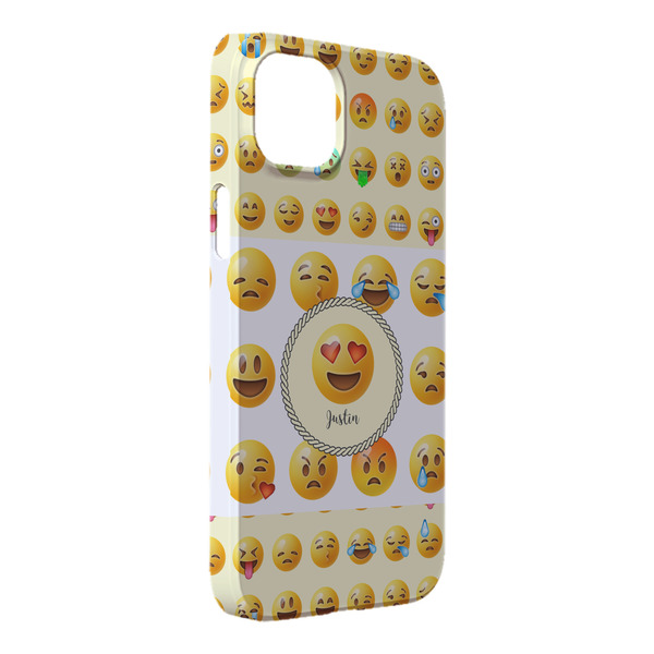 Custom Emojis iPhone Case - Plastic - iPhone 14 Plus (Personalized)