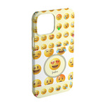 Emojis iPhone Case - Plastic - iPhone 15 Pro (Personalized)