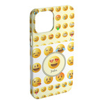 Emojis iPhone Case - Plastic - iPhone 15 Pro Max (Personalized)