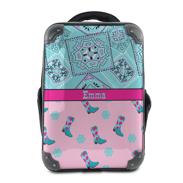 Custom Cowgirl 15" Hard Shell Backpack (Personalized)