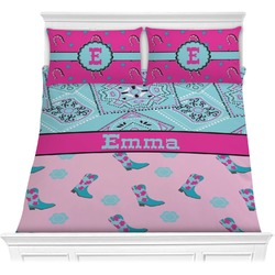 Cowgirl Comforter Set - Full / Queen (Personalized)