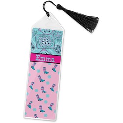 Cowgirl Book Mark w/Tassel (Personalized)