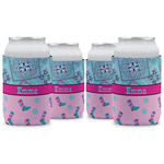 Cowgirl Can Cooler (12 oz) - Set of 4 w/ Name or Text