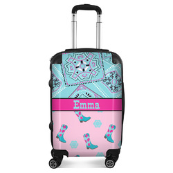 Cowgirl Suitcase - 20" Carry On (Personalized)