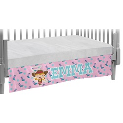 Cowgirl Crib Skirt (Personalized)