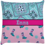 Cowgirl Decorative Pillow Case (Personalized)