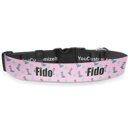 Cowgirl Deluxe Dog Collar - Double Extra Large (20.5" to 35") (Personalized)