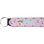 Cowgirl Neoprene Keychain Fob (Personalized)