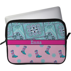 Cowgirl Laptop Sleeve / Case - 15" (Personalized)