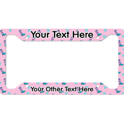 Cowgirl License Plate Frame (Personalized)