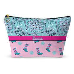 Cowgirl Makeup Bag - Small - 8.5"x4.5" (Personalized)