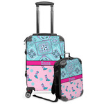 Custom Animal Alphabet Kids 2-Piece Luggage Set - Suitcase & Backpack  (Personalized)