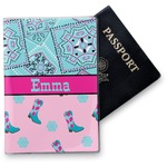 Cowgirl Vinyl Passport Holder (Personalized)