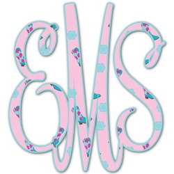Cowgirl Monogram Decal - Large (Personalized)