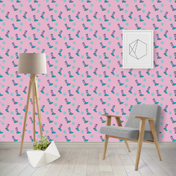 Cowgirl Wallpaper & Surface Covering (Water Activated - Removable)