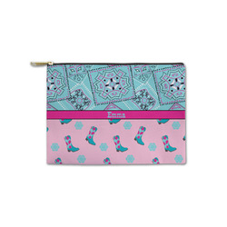 Cowgirl Zipper Pouch - Small - 8.5"x6" (Personalized)