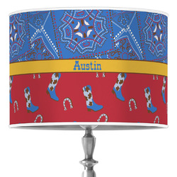 Cowboy Drum Lamp Shade (Personalized)