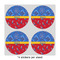 Cowboy 4" Multipurpose Round Labels - Sheet