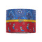 Cowboy 8" Drum Lampshade - FRONT (Fabric)