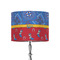 Cowboy 8" Drum Lampshade - ON STAND (Fabric)