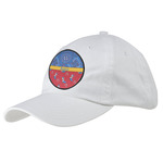 Cowboy Baseball Cap - White (Personalized)