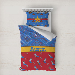 Cowboy Duvet Cover Set - Twin XL (Personalized)