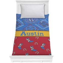 Cowboy Comforter - Twin XL (Personalized)