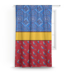 Cowboy Curtain Panel - Custom Size